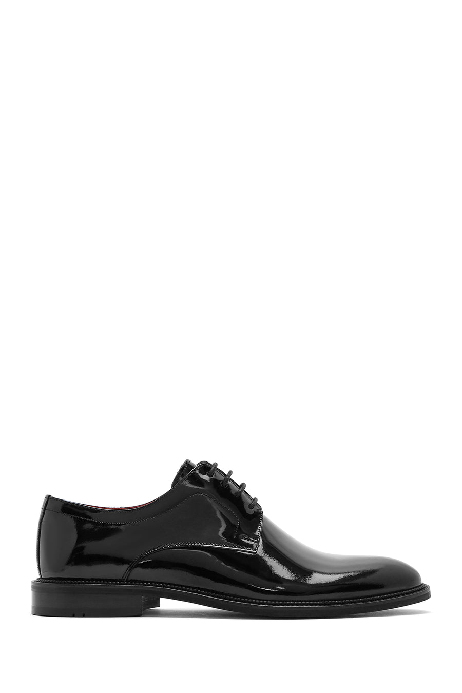 Men's Black Patent Leather Classic Shoes 25SFD601116 | Derimod