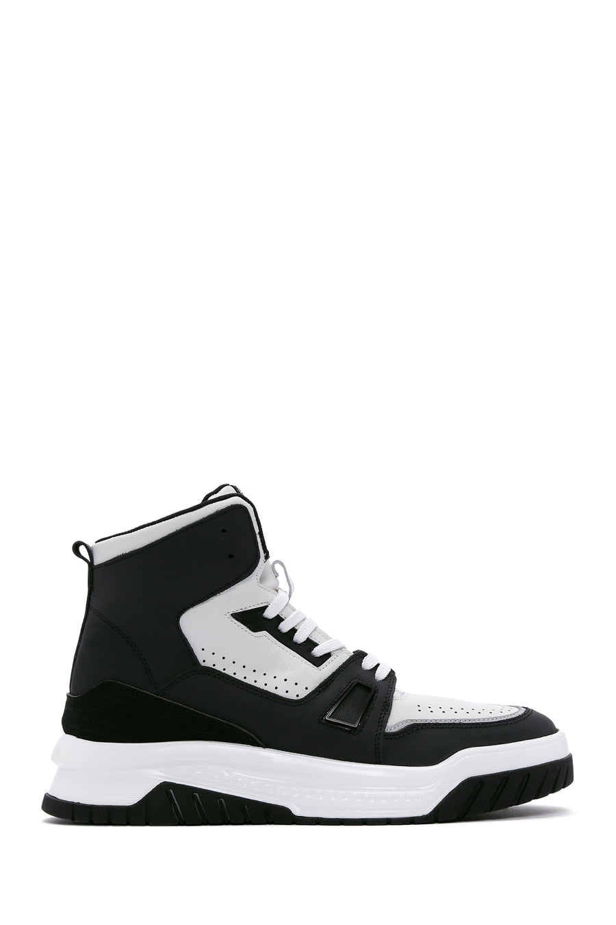 Erkek Siyah Deri Bilekli Sneaker 23WFD622518 | Derimod