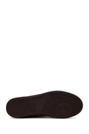 Erkek Kahverengi Bağcıklı Süet Deri Sneaker | Derimod