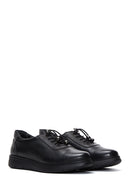 Women's Black Leather Comfort Shoes | Derimod