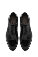Men's Black Laced Leather Classic Shoes | Derimod