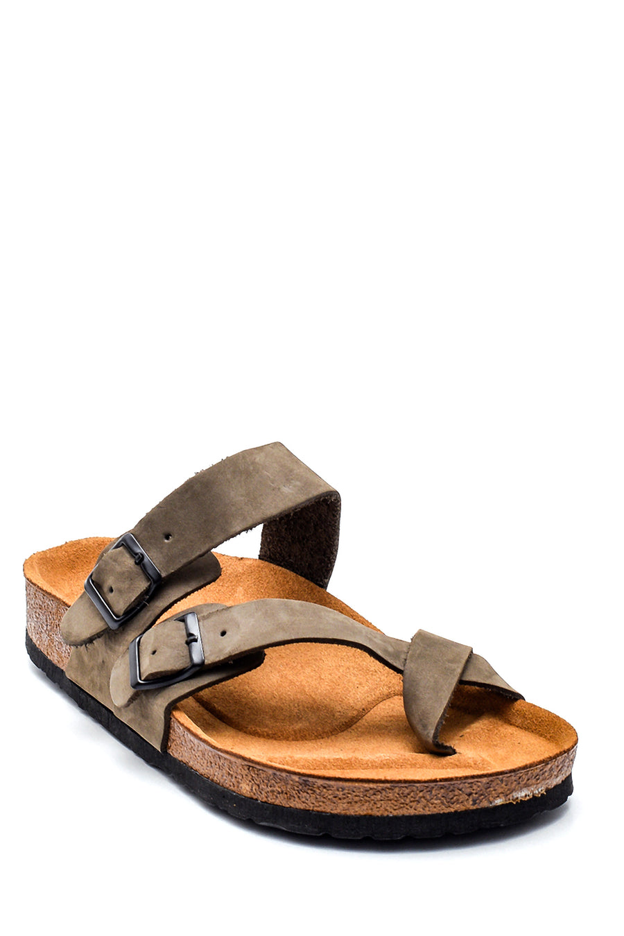 Men's Leather Slippers