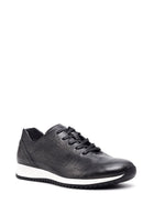 Erkek Tabanlı Deri Sneaker | Derimod