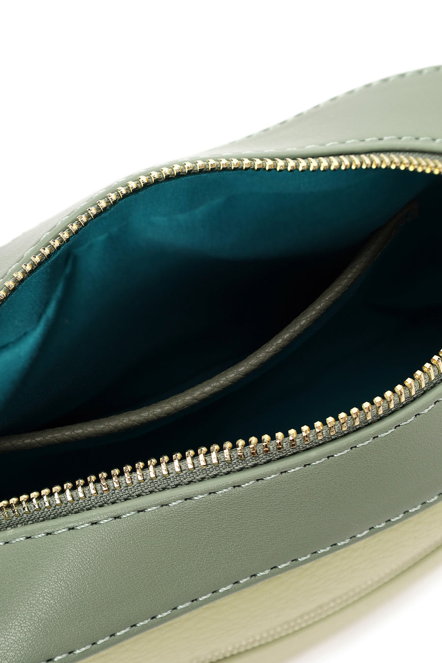 Women's Green Long Strap Crossbody Bag