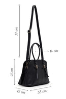 Women's Black Long Strap Classic Handbag | Derimod