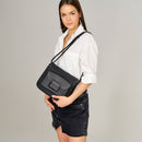 Women's Shoulder Bag with Staple Detail | Derimod