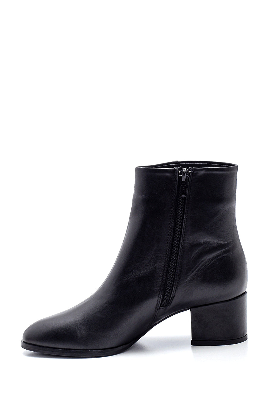 Women's Leather Heeled Boots