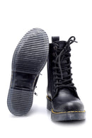 Women's Transparent Sole Patent Leather Boots | Derimod