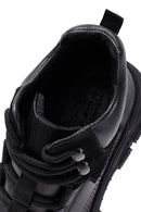Men's Black Lace-Up Leather Casual Boots | Derimod