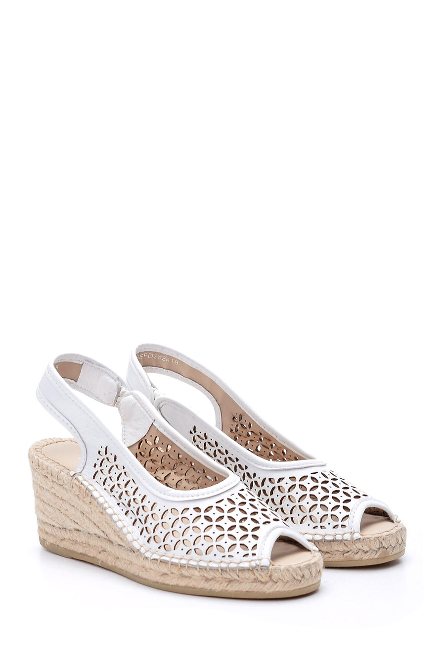 Women's Wedge Heeled Espadrille Shoes
