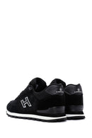 Hammer Jack Men's Black Peru Suede Leather Sneaker | Derimod