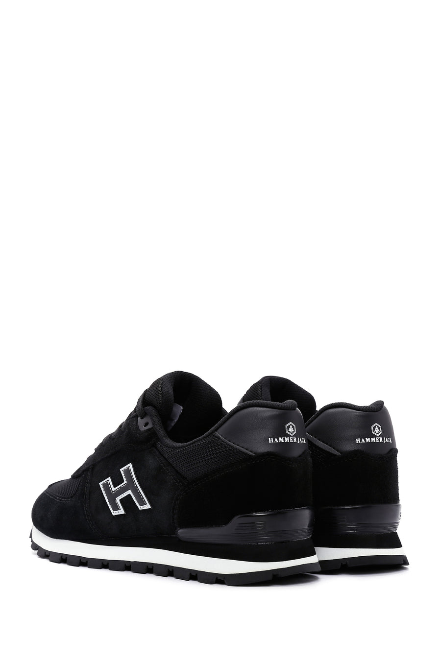 Hammer Jack Men's Black Peru Suede Leather Sneaker