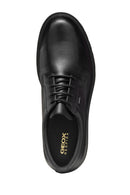 Geox Men Black U Spherica Ec1 B Abx B - Sm.Le Lace-Up Leather Casual Shoes | Derimod