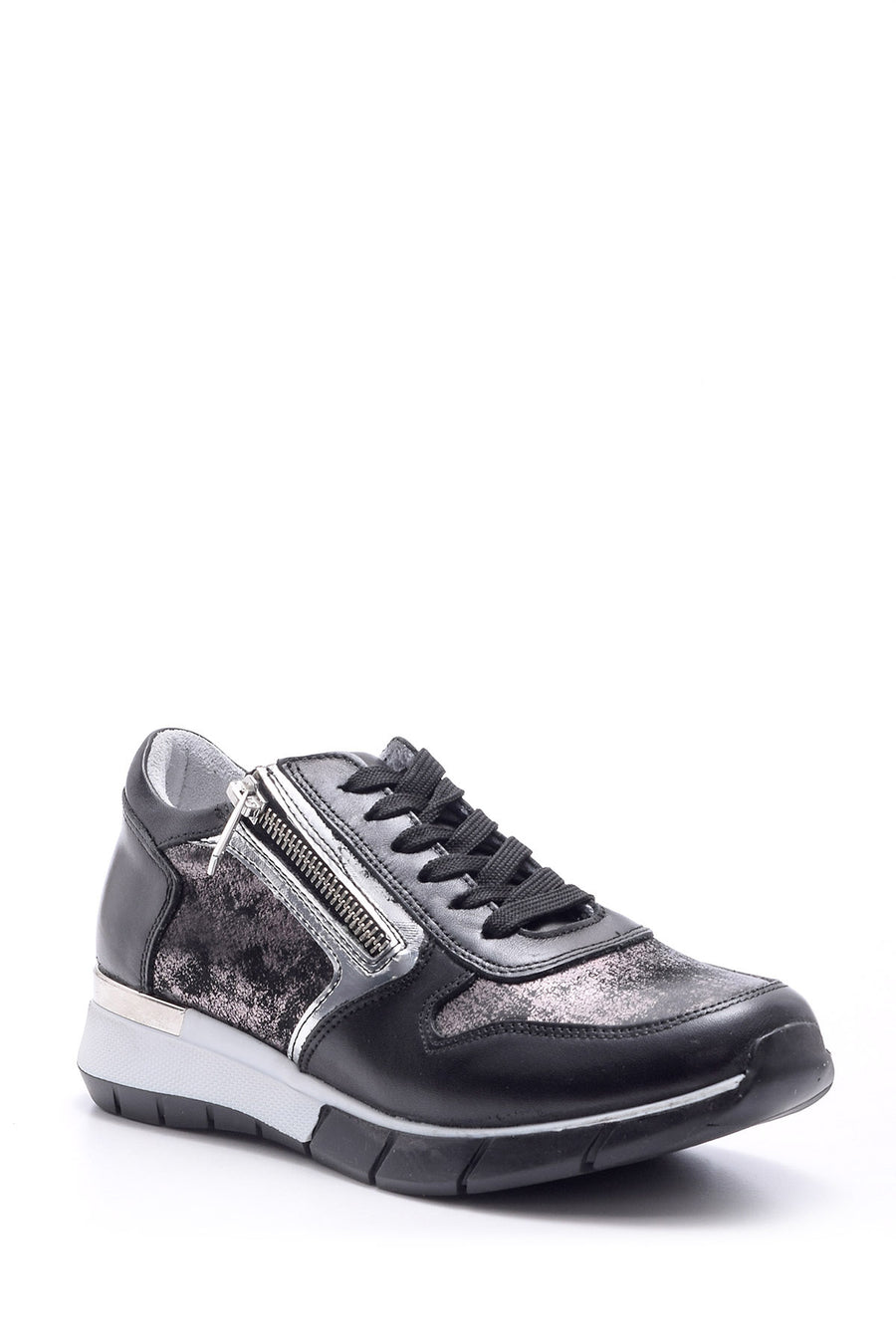 Women's Zipper Detailed Sneaker