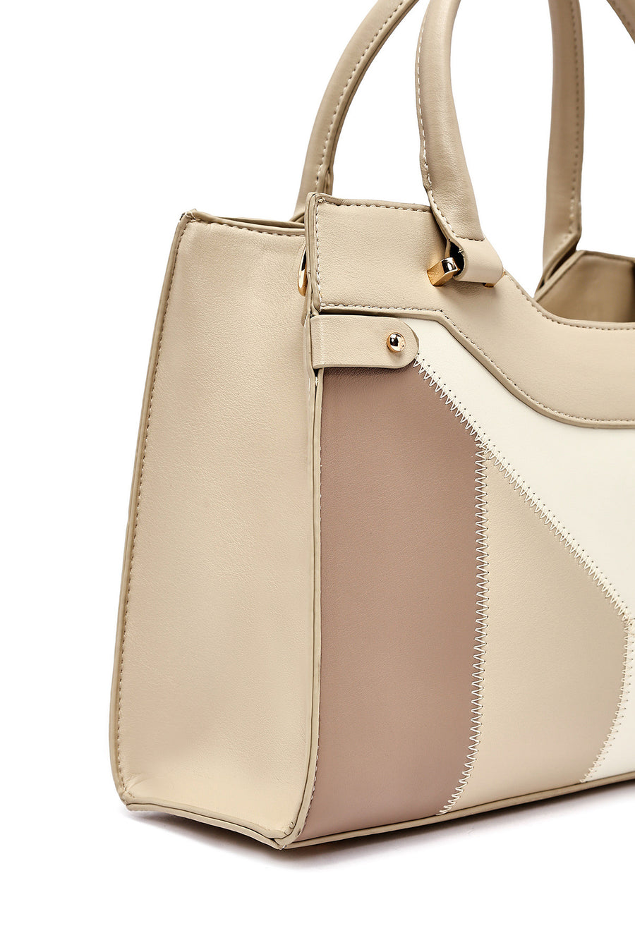 Women Beige Long Strap Classic Sleeve Bag