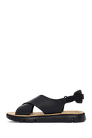 Camper Women's Black Oruga Sandals | Derimod