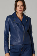Colette Women's Leather Jacket | Derimod