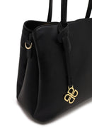 Woman Black Classic Shoulder Bag with Long Strap | Derimod