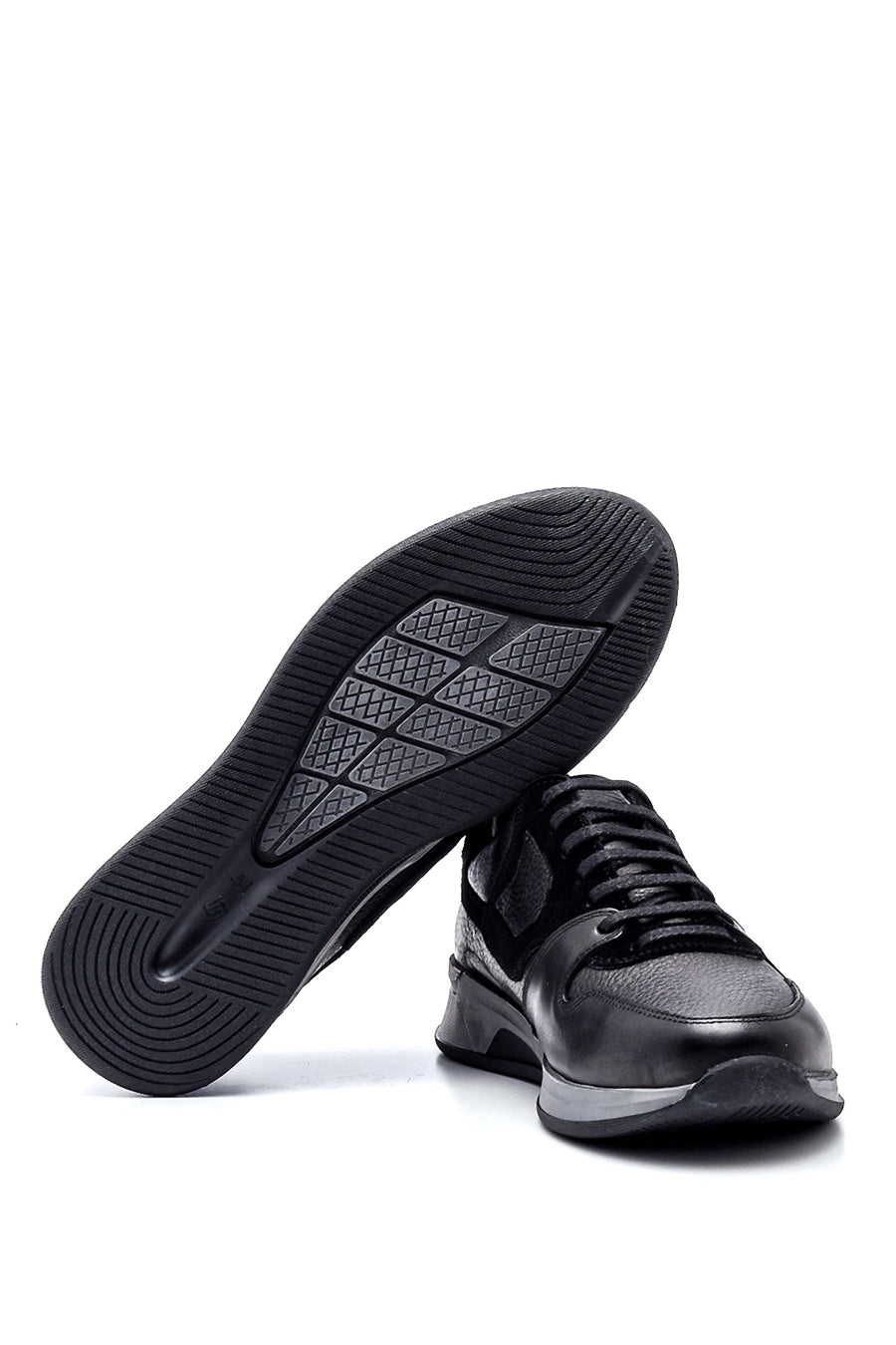 Men's Leather Suede Detailed Sneaker