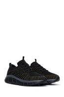 Women's Black Fabric Sneaker | Derimod