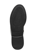 Geox Women Black D Serılda A - Smo.Lea Zippered Leather Boot | Derimod