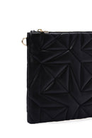 Women's Black Quilted Portfolio Bag | Derimod