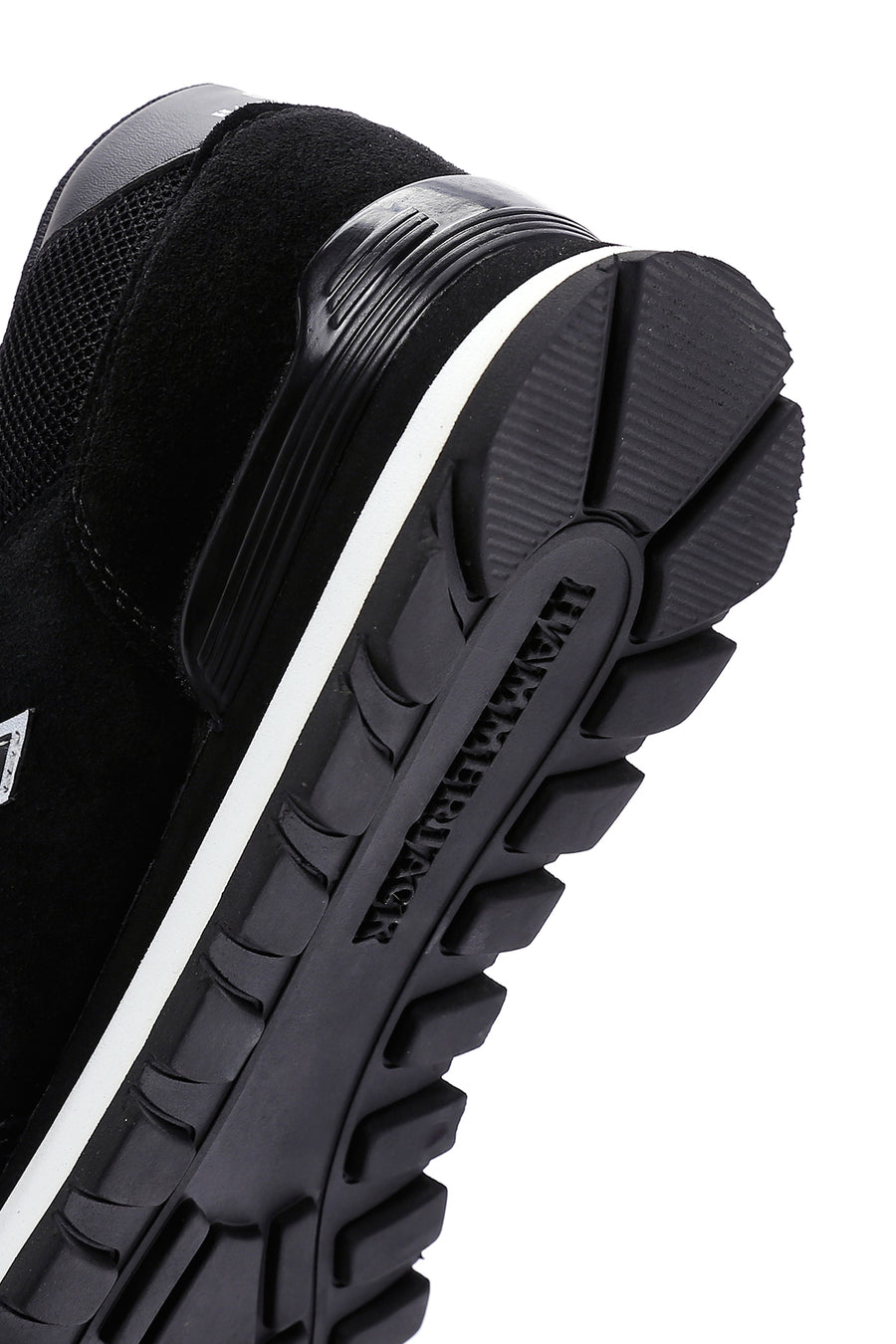 Hammer Jack Men's Black Peru Suede Leather Sneaker