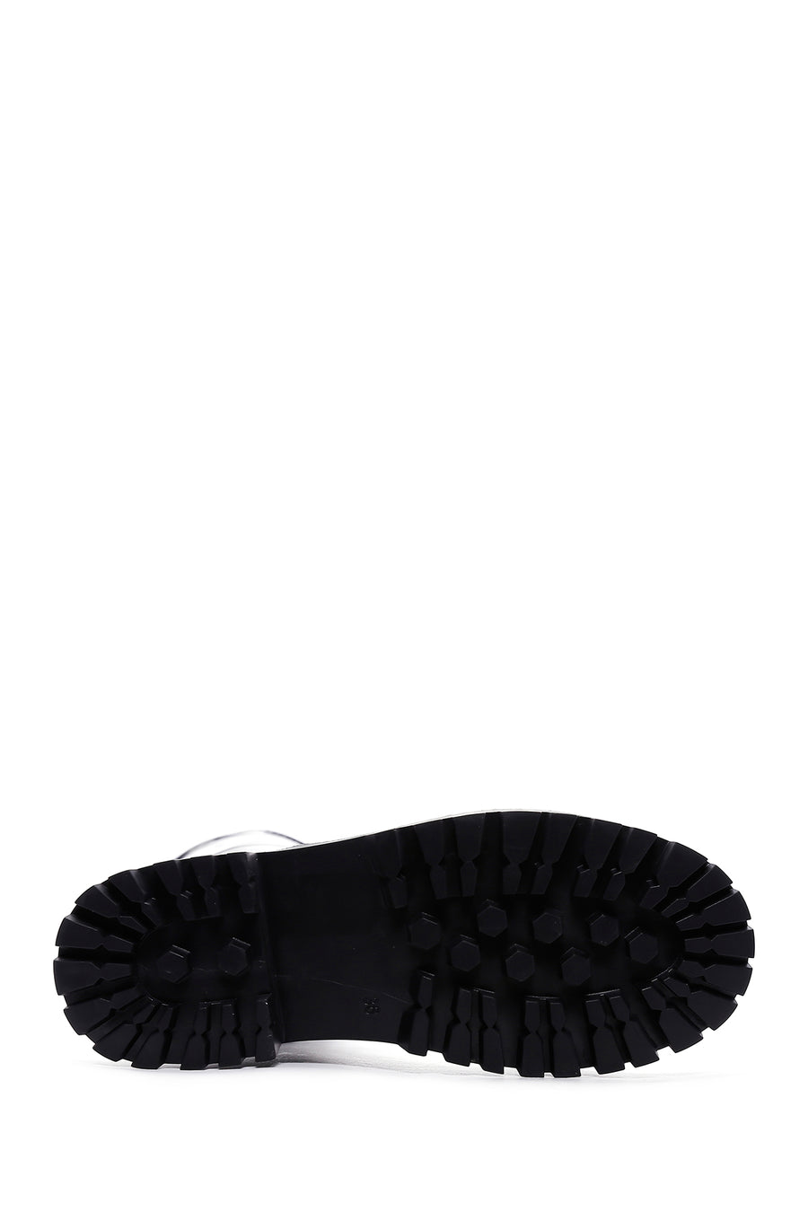 Women's Black Laptop Thick Soled Zippered Casual Boots