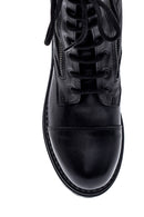 Women's Leather Quilted Boots | Derimod