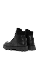 
Men's Black Lace-up Leather Boot
 | Derimod