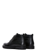 Men's Leather Casual Zipper Boots | Derimod