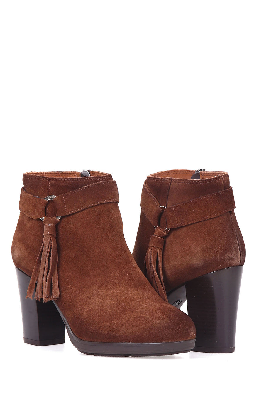 Women's Tasseled Suede Boots