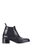 Heeled Women's Leather Boots | Derimod