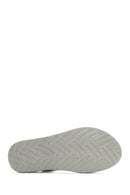 Women's White Strappy Leather Comfort Sandals | Derimod