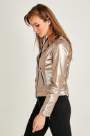 Venice Women's Leather Jacket | Derimod