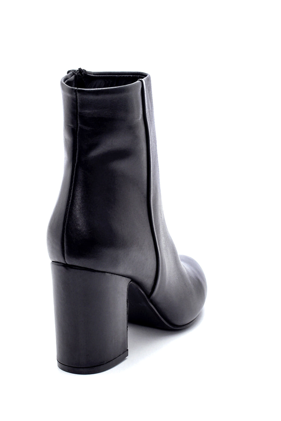 Women's Leather Heeled Boots