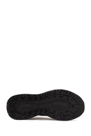 Erkek Siyah Bağcıklı Kumaş Sneaker | Derimod