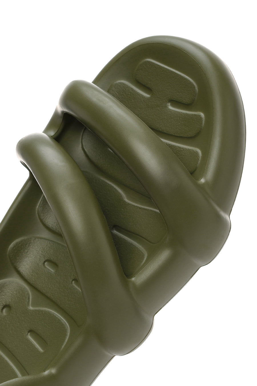 Camper Women's Green Kobarah Flat Slippers