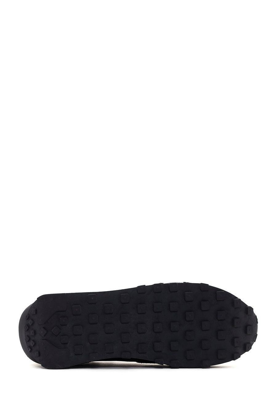 Alberto Guardiani Women's Black Wen Leather Thick Soled Sneaker