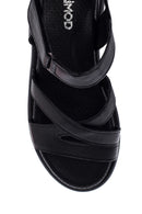 Women's Leather Comfort Sandals | Derimod