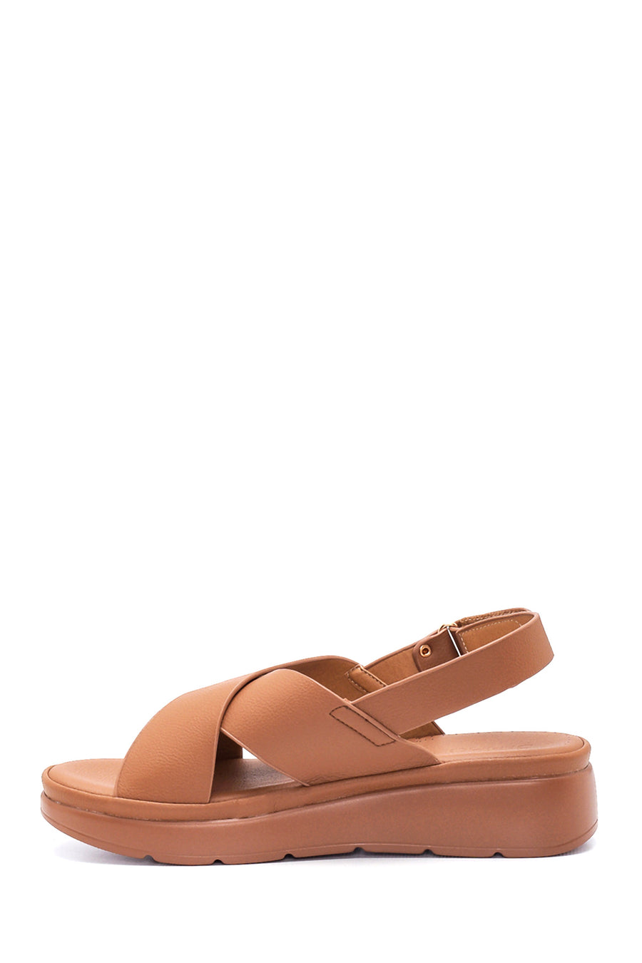 Kadın Taba Kalın Taban Comfort Sandalet