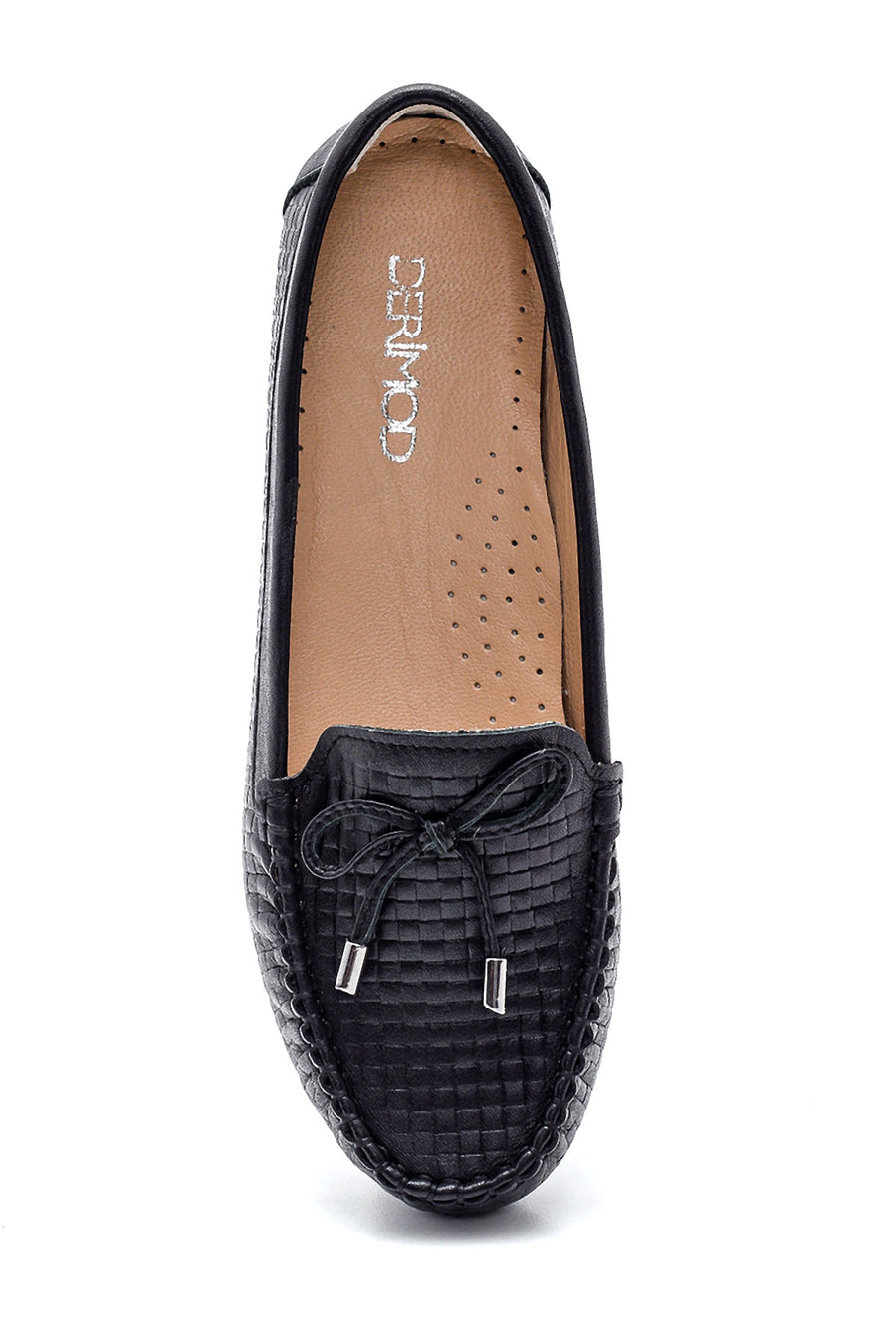 Women's Leather Crocodile Loafer