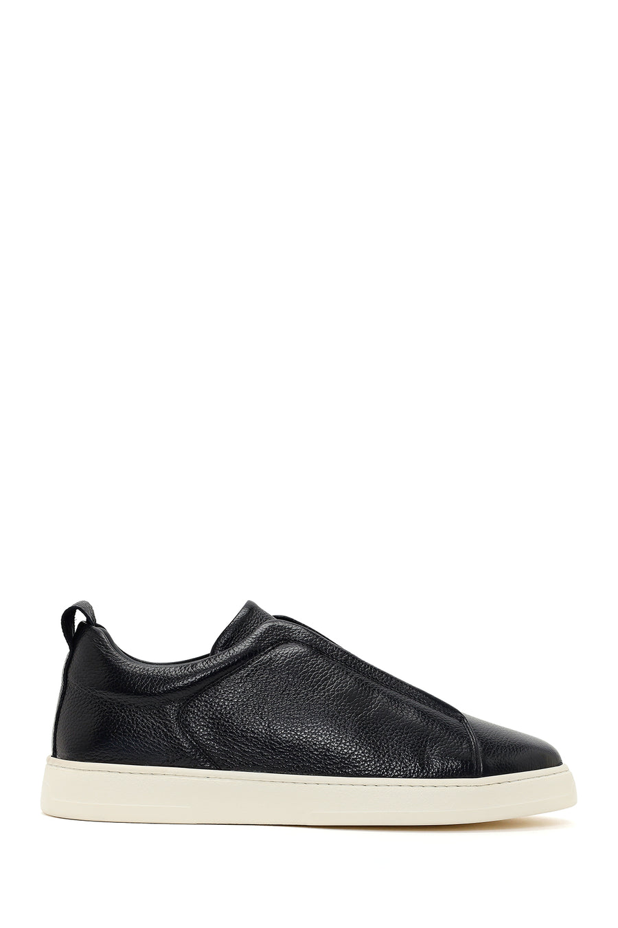 Erkek Siyah Deri Sneaker 26SFD6321FT | Derimod