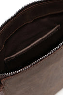 Men's Brown Leather Messenger Bag | Derimod