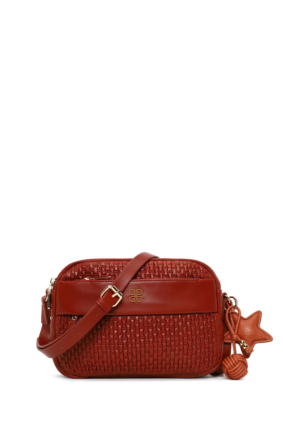 Woman Dark Orange Long-Strap Crossbody Bag 26PBD245418 | Derimod