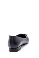 Women's Leather Buckle Ballerinas | Derimod