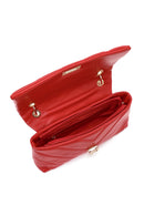 Women's Red Chain Strap Quilted Shoulder Bag | Derimod