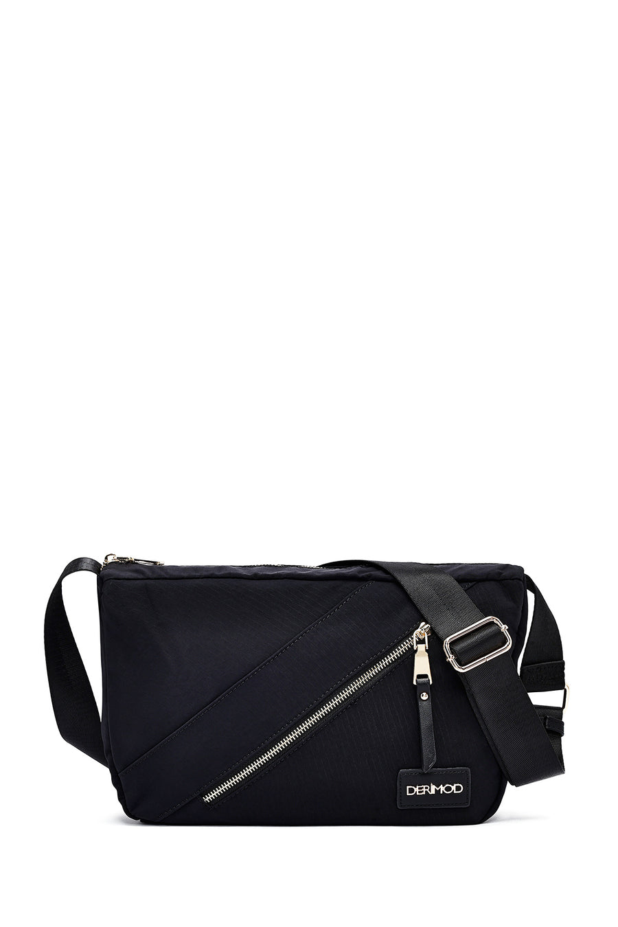 Women's Black Fabric Crossbody Bag 25SBD25226F | Derimod