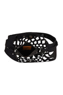 Woman Black Mesh Shoulder Bag | Derimod