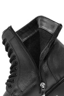 
Men's Black Lace-Up Zipper Detailed Leather Casual Boot
 | Derimod